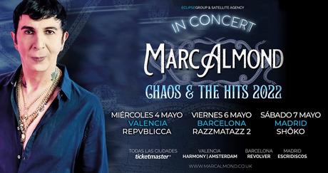 Conciertos de Marc Almond en España en 2022