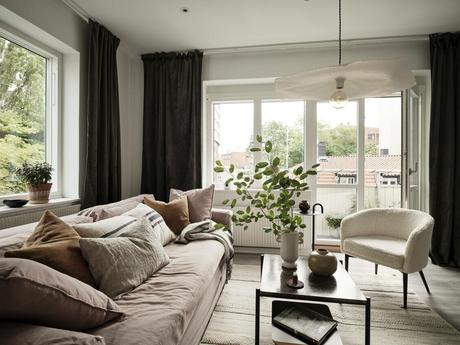 delikatissen scandinavian cosy tiny apartment orientacion viviendas home sun orientation distribución semi abierta decoración pisos pequeños delikatissen scandinavian cosy tiny apartment orientacion viviendas home sun orientation distribución semi abierta decoración pisos pequeños