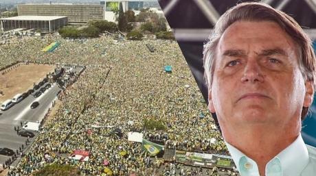 Cientos de miles de brasileños toman las calles del país en apoyo a Bolsonaro