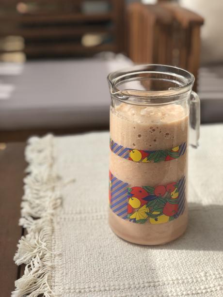 SMOOTHIE DE PAPAYA Y PLÁTANO