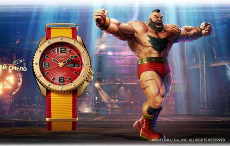 Seiko SRPF24K1 Zangief Street Fighter Edición Limitada