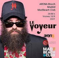 Concierto de Le Voyeur en MadBeach Club