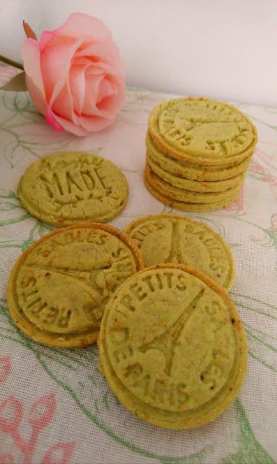 Galletas de pistacho