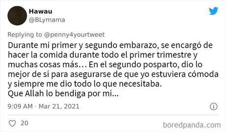 20 Mujeres cuentan cómo fueron ayudadas por hombres durante su embarazo