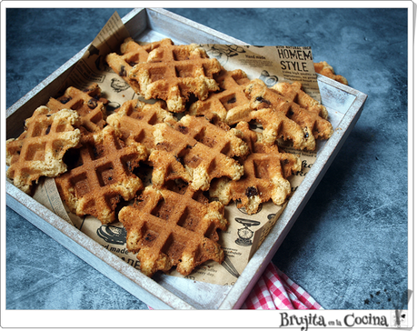 Cookie gofre de chocolate Cookie gofre de chocolate