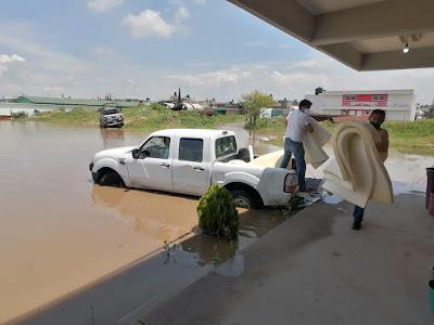 EN ECATEPEC: DEMAGOGIA, NEGLIGENCIA E INUNDACIONES