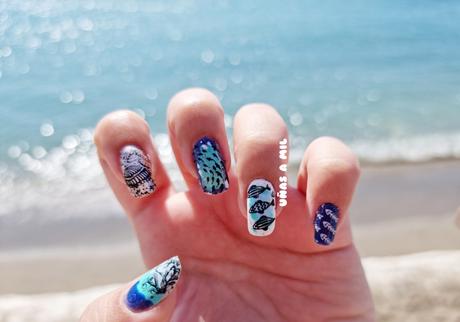 Diseño de uñas para el verano y playa Diseño de uñas para el verano y playa