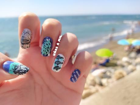 Diseño de uñas para el verano y playa Diseño de uñas para el verano y playa