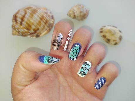 Diseño de uñas para el verano y playa Diseño de uñas para el verano y playa
