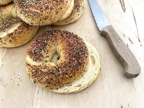 delikatissen Recetas Americanas receta pan americano receta fácil de bagels home made jerusalem bagels easy bagels como hacer bagels comida americana recetas caseras bagels caseros  