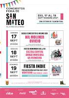 Programación de conciertos Fiestas de Talavera de la Reina 2021