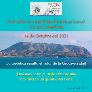 Celebra con nosotros  el Día internacional de la Geoética 2021