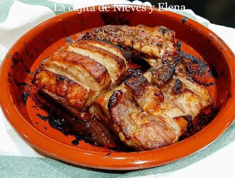 Costillas en salsa barbacoa al jengibre Costillas en salsa barbacoa al jengibre