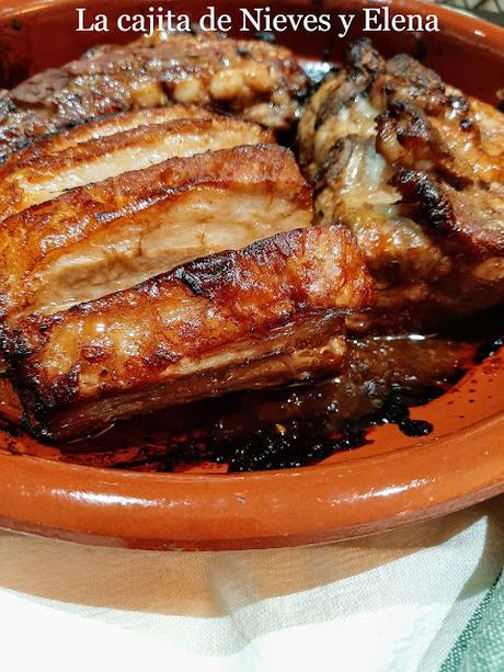Costillas en salsa barbacoa al jengibre Costillas en salsa barbacoa al jengibre