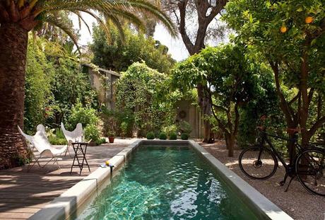 Areas de Descanso  en Estilo Rustico