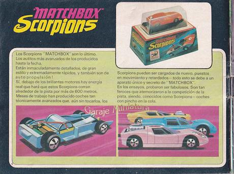 Matchbox Scorpions del año 1971