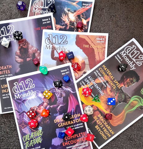 Portada de Octubre de d12 Monthly