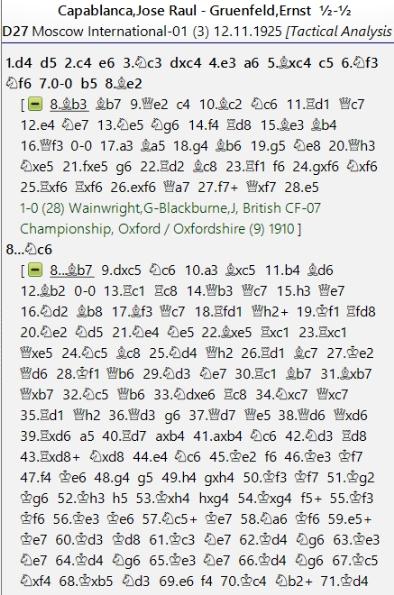 Lasker, Capablanca y Alekhine o ganar en tiempos revueltos (159)