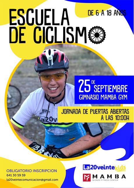 La20veinte Kids da comienzo a su escuela de ciclismo en colaboración con el Mamba Bierzo Fitness Center. 2