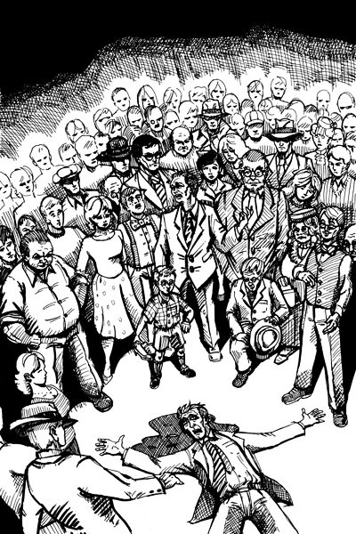 Reseña: La multitud de Ray Bradbury Reseña: La multitud de Ray Bradbury