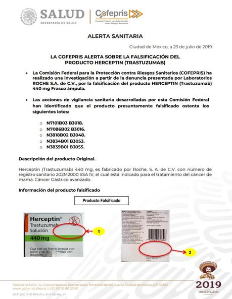 Gasto por medicamentos pirata en el Hospital Central asciende a 12 millones