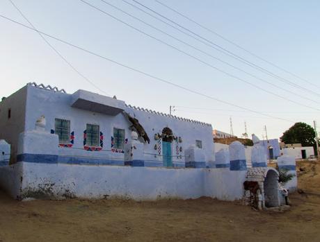 Pueblo nubio, Aswan. Egipto