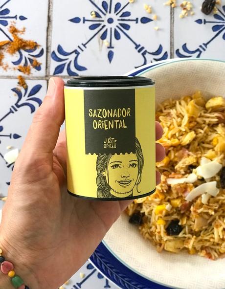 Ensalada de arroz basmati