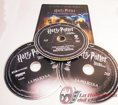 Harry Potter y la piedra filosofal, Edición especial Steelbook aniversario Harry Potter y la piedra filosofal, Edición especial Steelbook aniversario