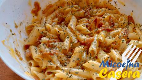 Receta autentica salsa carbonara