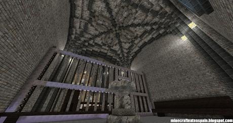 Réplica Minecraft de la Iglesia de San Lorenzo Mártir, Fuenteodra, Burgos, España.