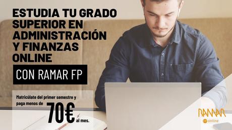 Ramar FP, la FP a Distancia para Administración y Finanzas más accesible