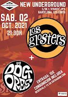 Concierto de Los Doctores y Los Glosters en New Underground