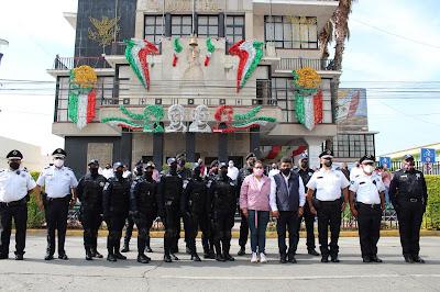 SALDO BLANCO EN LA CELEBRACIÓN DEL CCXI ANIVERSARIO DE LA INDEPENDENCIA DE MÉXICO, EN TEXCOCO