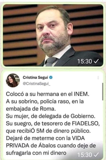 Sanchismo repugnante