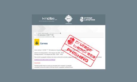 Aviso por el envió de emails que suplantan a Correos para robar datos
