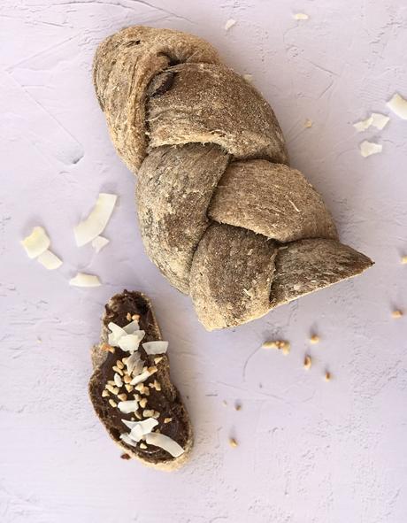 Pan trenzado con masas de Thinkingfooods Pan trenzado con masas de Thinkingfooods