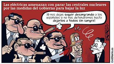 El debate sobre el precio de la luz. El debate sobre el precio de la luz.