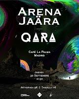 Concierto de Arena Jaära y QARA en Café la Palma