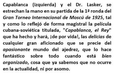 Lasker, Capablanca y Alekhine o ganar en tiempos revueltos (166)