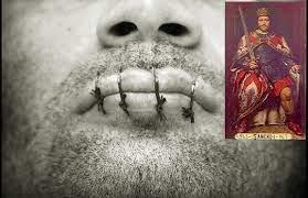 El Rey que se cosió la boca