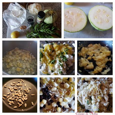 Calabacín luna relleno