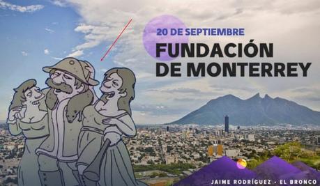 El Bronco celebra fundación de Monterrey con meme endogámico