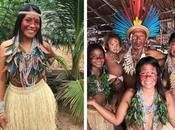 Cunhaporanga: indígena brasileña viral TikTok mostrando costumbres