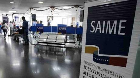 Oficinas del Saime están habilitadas para trámites de cedulación y pasaporte en el país
