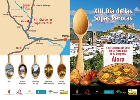 Diseños de lonas, folletos, photocalls y cartel de las Sopas Perotas