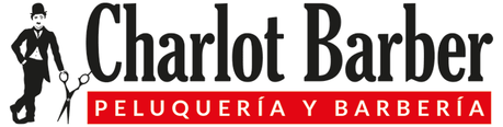 Diseño de logotipo y decoraciones de la peluquería Charlot Barber