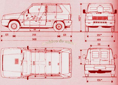 Fiat Panda Van 1986 Fiat Panda Van 1986