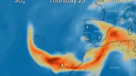 La lluvia ácida, una de las consecuencias del volcán de La Palma. La lluvia ácida, una de las consecuencias del volcán de La Palma.