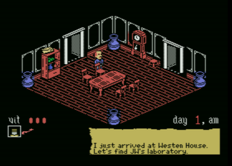 [Homebrew] Westen House (MSX)