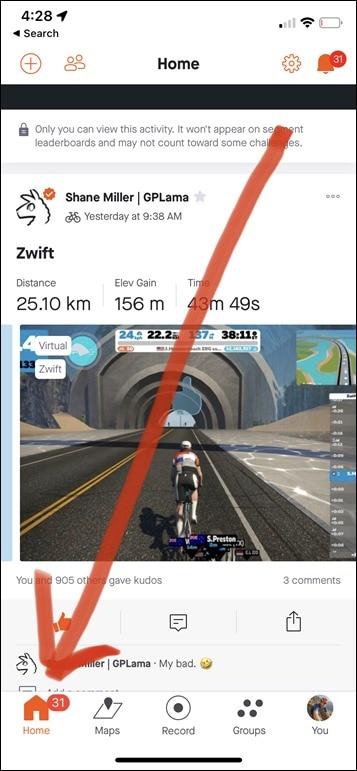 Strava Testing ‘Mute Activity’ Option to Reduce Feed Spam